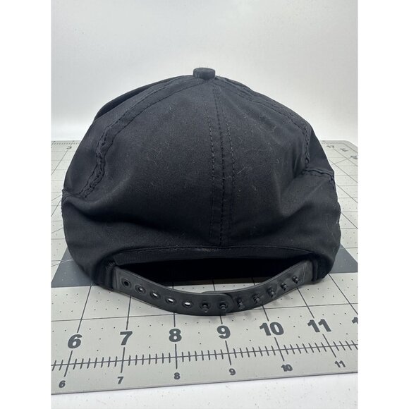 Goodwrench 200 Rockingham 1988 Black Snapback Hat Embroidered Adjustable Rope - Picture 5 of 7